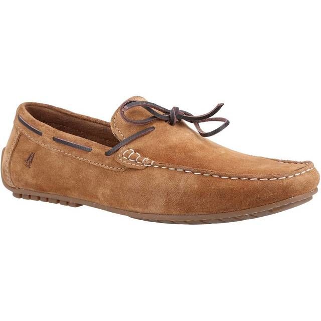 Hush Puppies Slip-on Shoes - Tan - HP-36714-68556 Reuben Boat Shoe