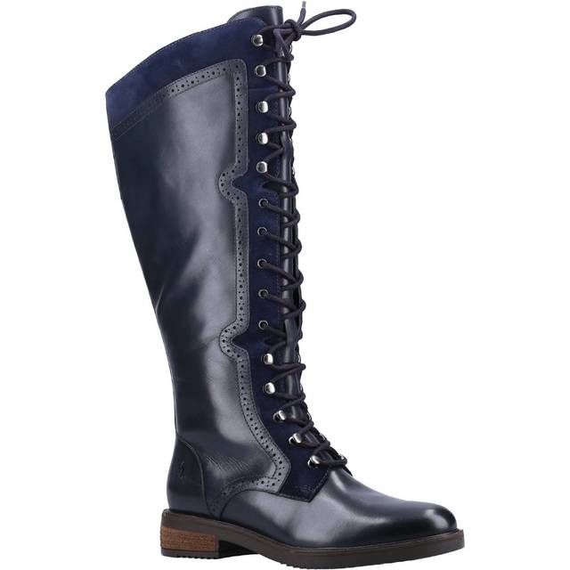 Hush Puppies Knee-high Boots - Navy - HPW1000-98-5 Rudy