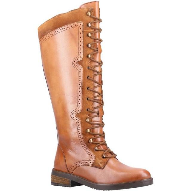 Hush Puppies Knee-high Boots - Tan - HPW1000-108-2 Rudy