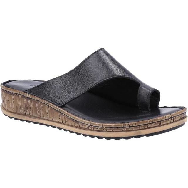 Hush Puppies Comfortable Sandals - Black - HPW1000-216-2 Elissa Toepost