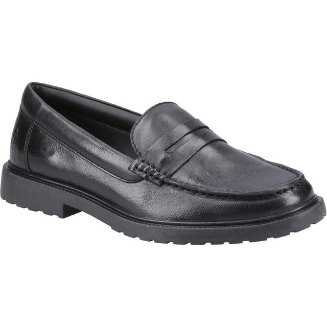 Hush Puppies Comfort Slip On Shoes - Black - HP-35337-71239 VERITY SLIP ON