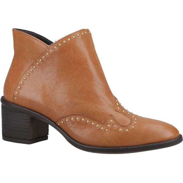 Hush Puppies Ankle Boots - Tan - HP-39605-74238 Waverly