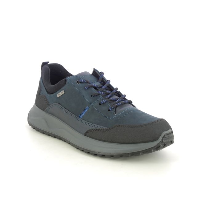 IMAC Walking Shoes - Navy Leather - 2928/30061009 SARONNO LO TEX