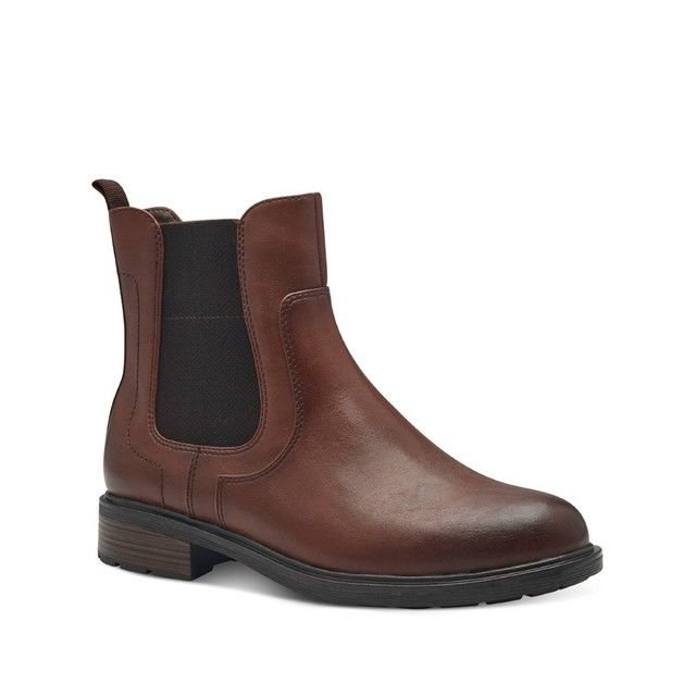 Jana Chelsea Boots - Cognac tan - 25466/43305 HENRIKE PEECH