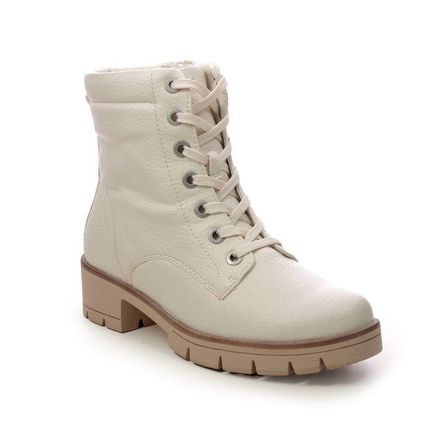 Jana Biker Boots - Ivory - 25263/43411 JENN DONO LACE