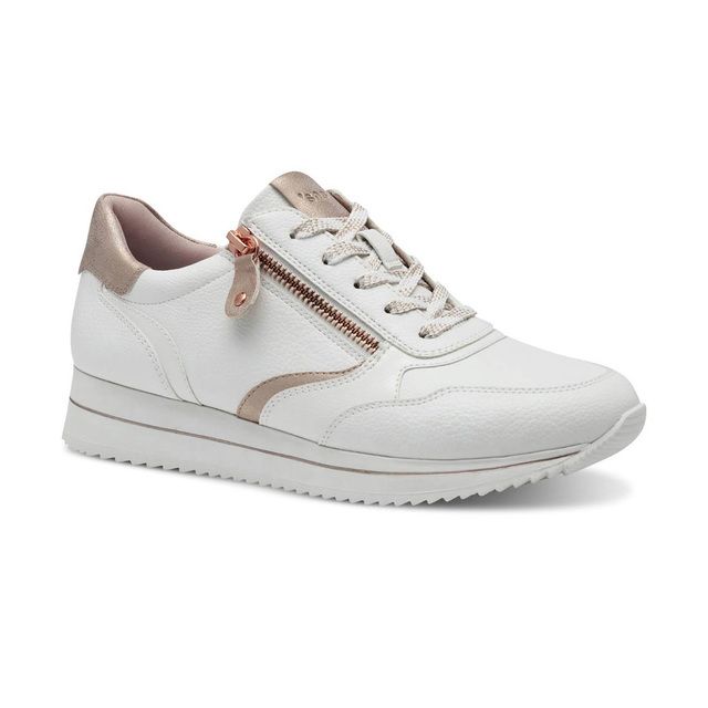 Jana Trainers - White Rose gold - 23774/43152 LULEA  ZIP WIDE