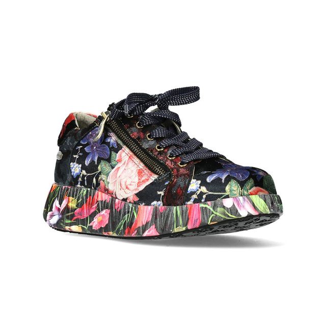 Laura Vita Trainers - Black floral - SO26803/4G NIKITO 44