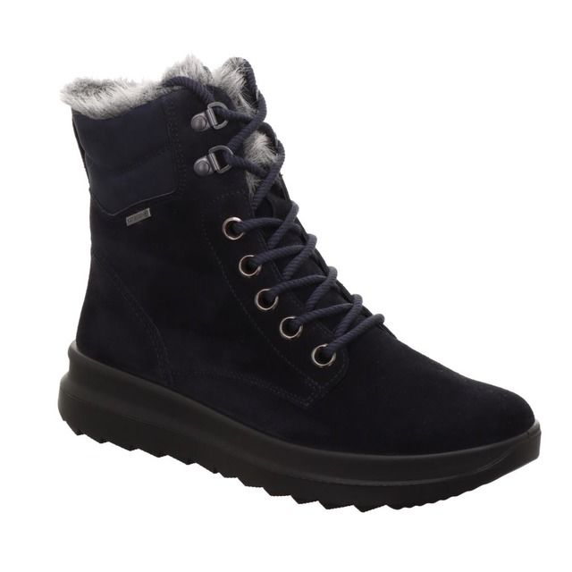 Legero Winter Boots - Navy Suede - 2000351/8000 DREAMER GTX ZIP