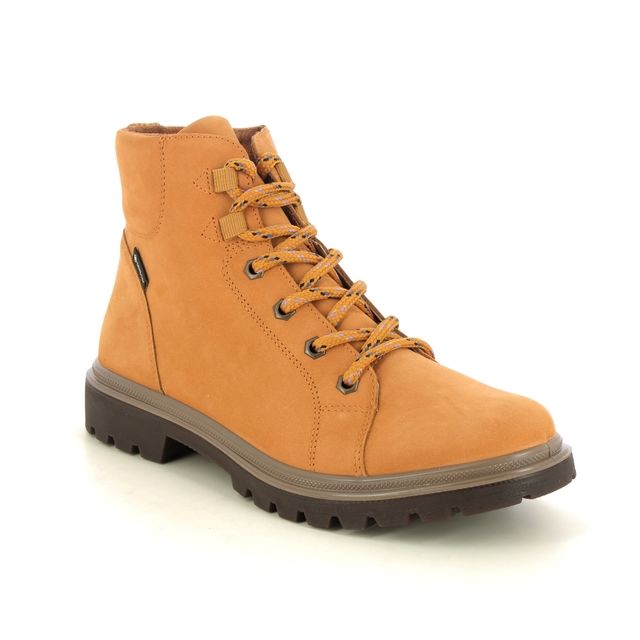 Legero Lace Up Boots - Yellow nubuck - 2000337/6300 MONTA GTX