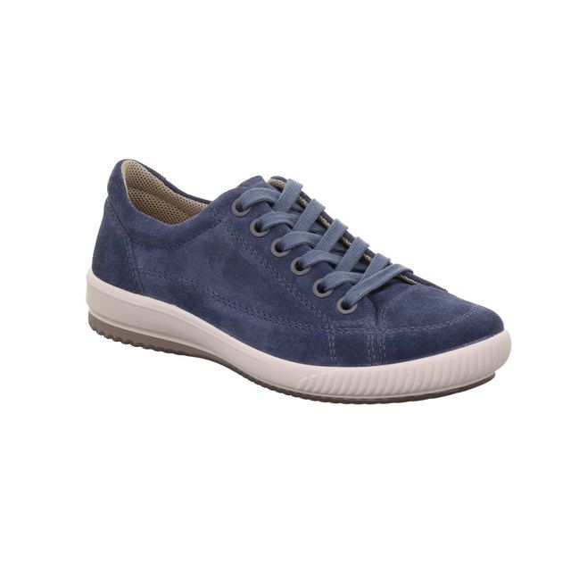 Legero Lacing Shoes - Blue Suede - 2000161/8600 TANARO 5 STITCH