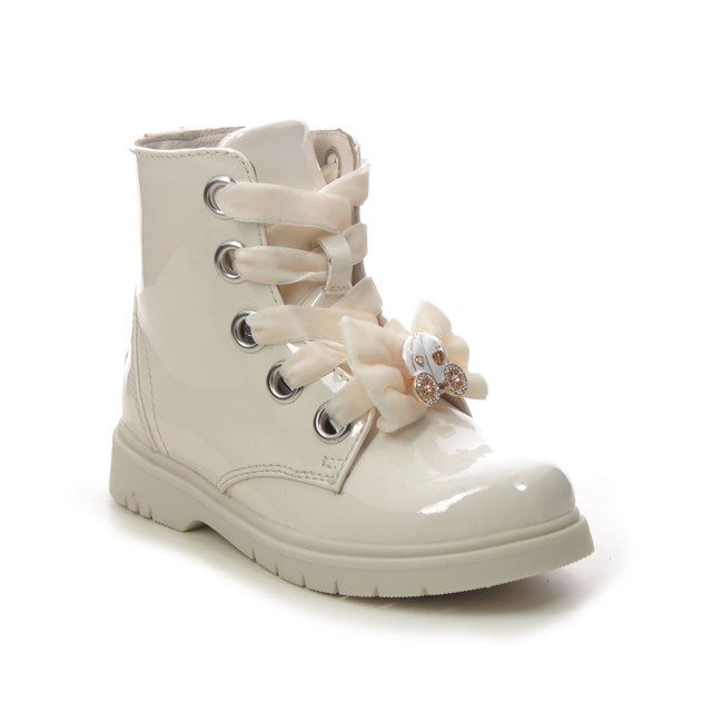 Lelli Kelly Girls Boots - Off White - LKHF4330/AV01 FIOR DI FIOCCO