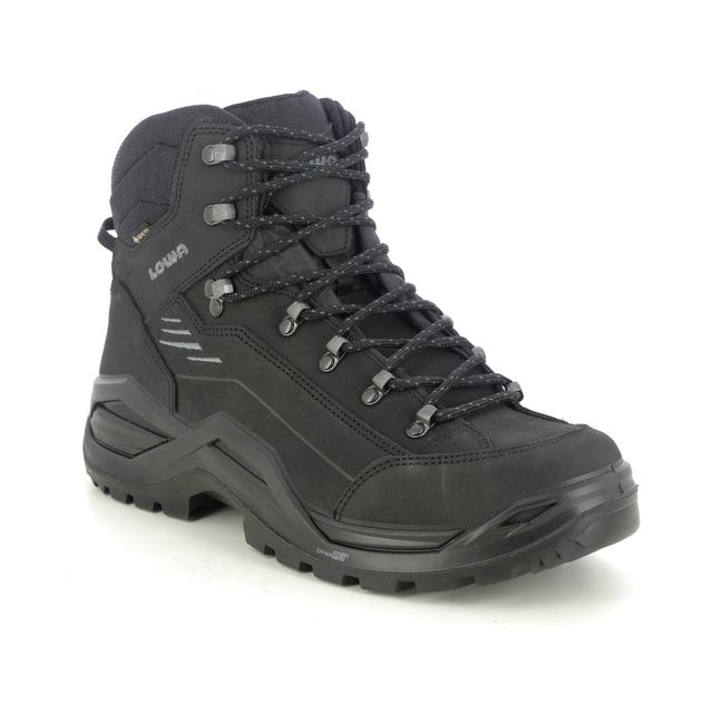 Lowa Outdoor Walking Boots - Black leather - 311916-0998 RENEGADE EVO GTX MID