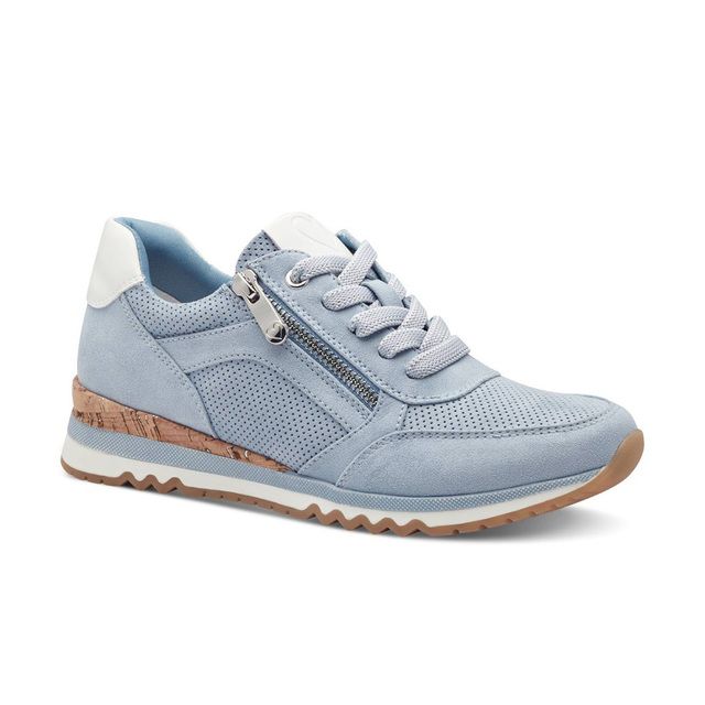 Marco Tozzi Trainers - Pale blue - 23781/41/848 BONALLO CORK