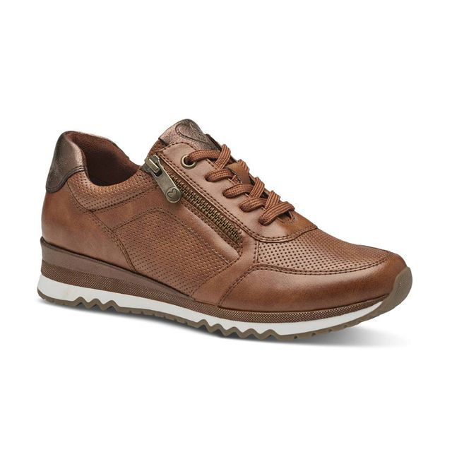 Marco Tozzi Trainers - Cognac tan - 23782/41/320 BONALLO CORK