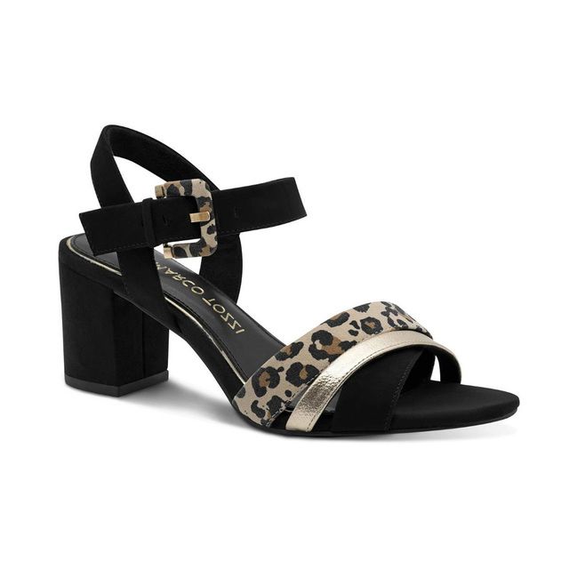 Marco Tozzi Heeled Sandals - Leopard print - 28323/42/005 PADUCROSS