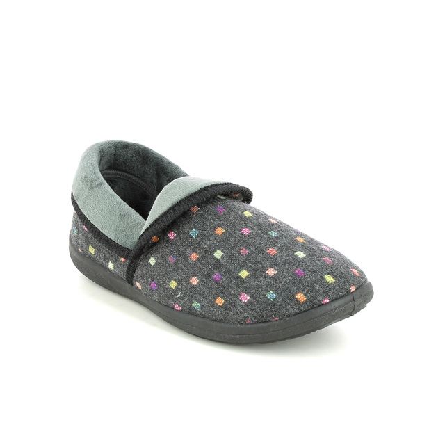 Padders Slippers - Grey - 0460-1576 MELLOW EE FIT