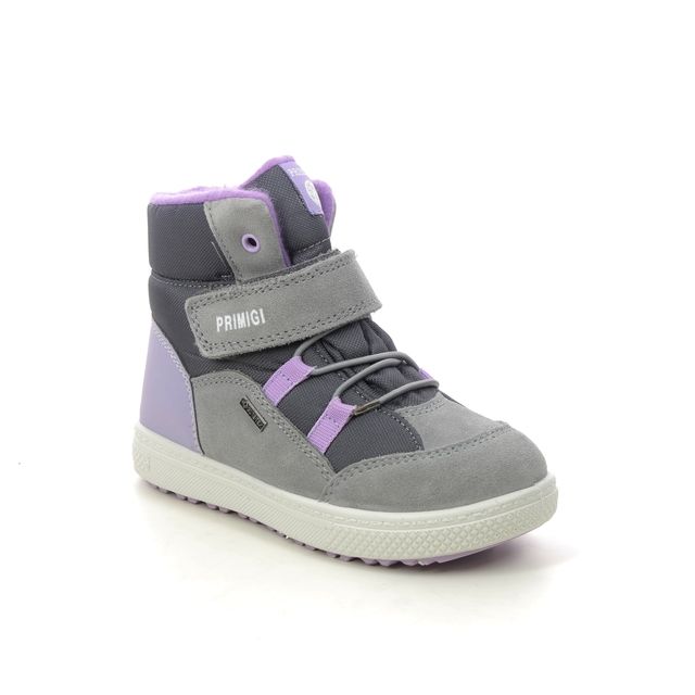 Primigi Toddler Girls Boots - Grey suede - 6852522/03 BARTH BUNGEE GTX