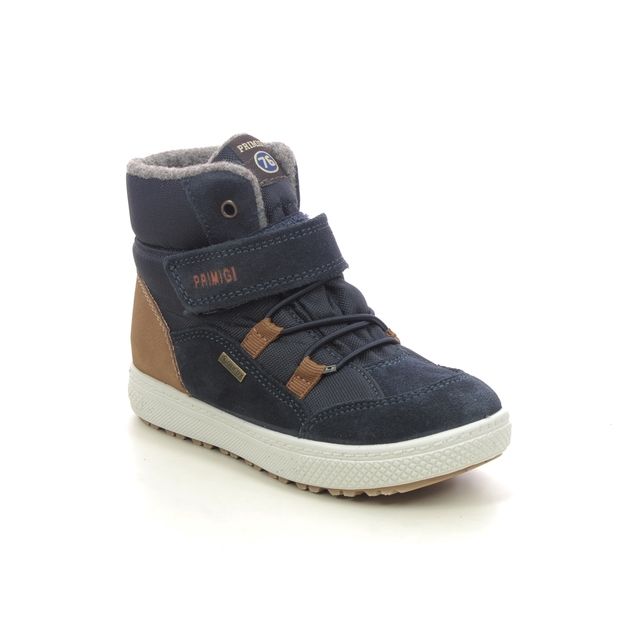 Primigi Toddler Boys Boots - Navy suede - 6852500/73 BARTH BUNGEE GTX