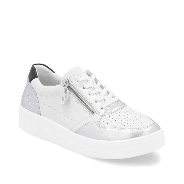 Remonte Trainers - White Silver - D0J05-80 BALTOFORCE ZIP