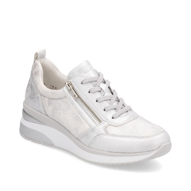 Remonte Trainers - Silver - D2401-93 REA ZIP WEDGE