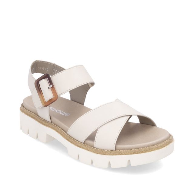 Remonte Flat Sandals - Off White - D7950-60 ODEON