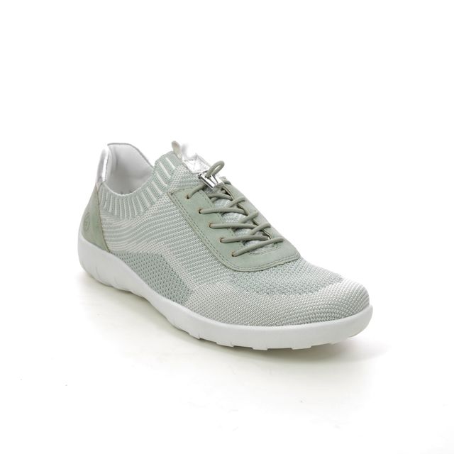 Remonte Lacing Shoes - Mint green - R3518-52 LOVIT