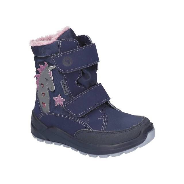 Ricosta Girls Boots - Navy Pink - 9000902/170 ANNIKA TEX V