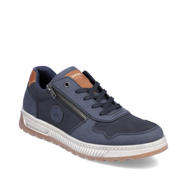 Rieker Comfort Shoes - Navy - 37029-14 URBAN ZIP