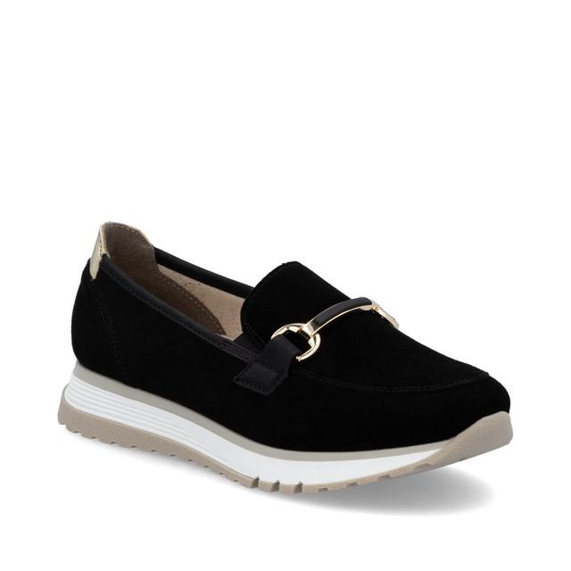 Rieker Loafers - Black Suede - 49042-00 VAPIFACTOR