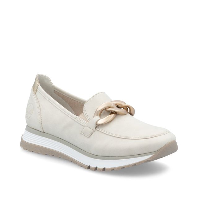 Rieker Loafers - Off White - 49051-60 VAPIFACTOR