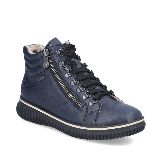 Rieker Hi Tops - Blue - 74233-14 GRIPTAR TEX