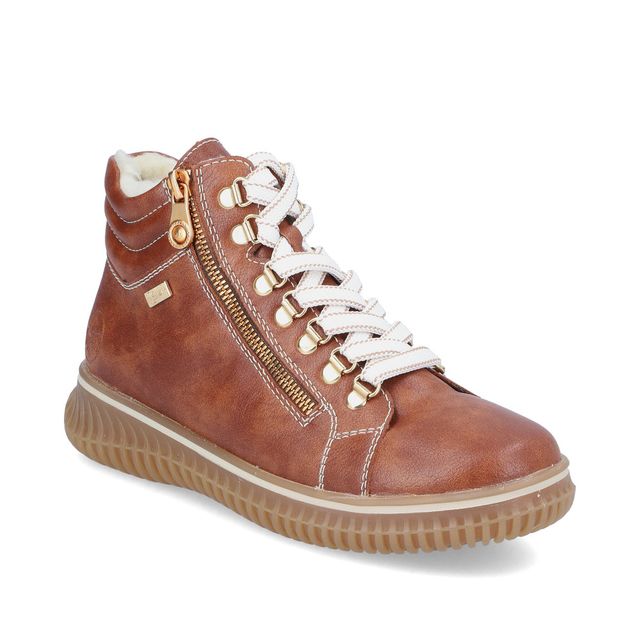 Rieker Hi Tops - Tan - 74233-24 GRIPTAR TEX