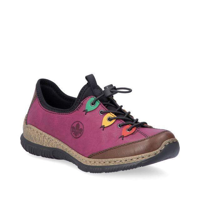 Rieker Trainers - Purple multi - N3271-30 MEMCLOWN