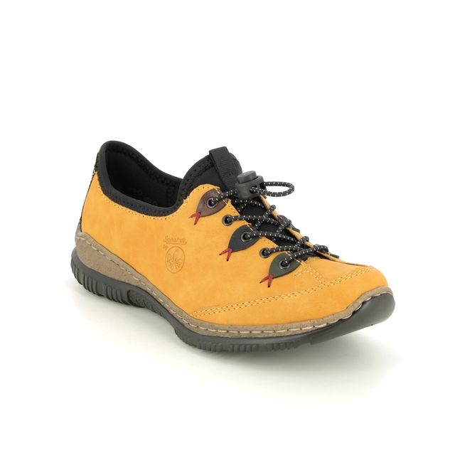 Rieker Lacing Shoes - Yellow - N3271-68 MEMCLOWN