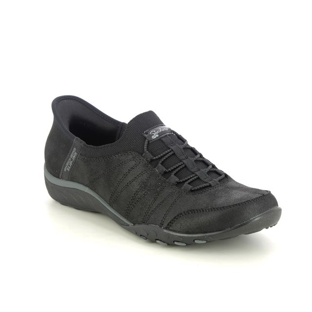 Skechers Lacing Shoes - Black - 100615 BREATH SLIP INS