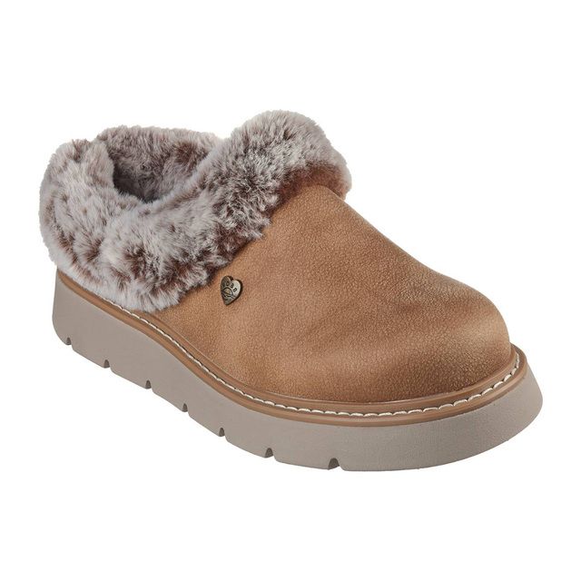 Skechers Slipper Mules - CHESTNUT - 114762 KEEPSAKES BOBS