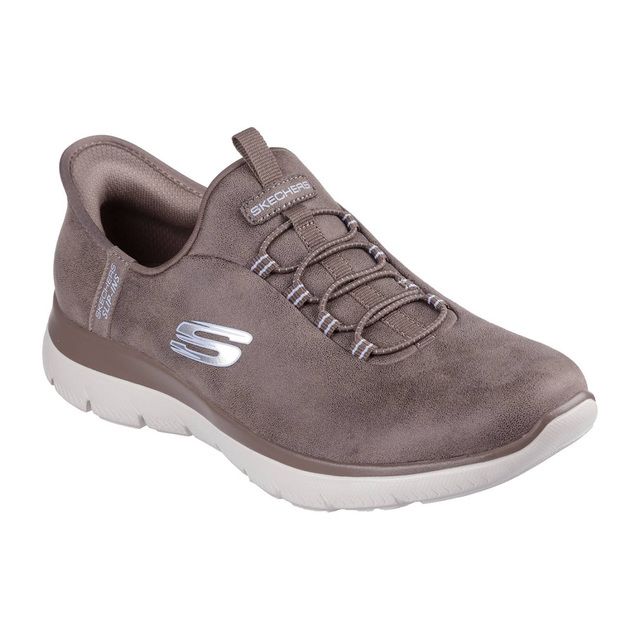 Skechers Trainers - Brown - 150254 SLIP INS SMOOTH