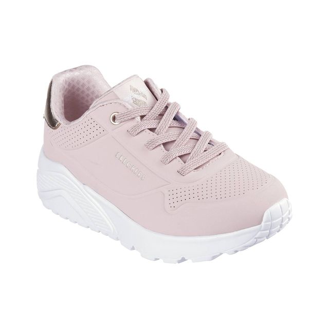 Skechers Girls Trainers - Mauve - 310384L UNO LITE GIRLS