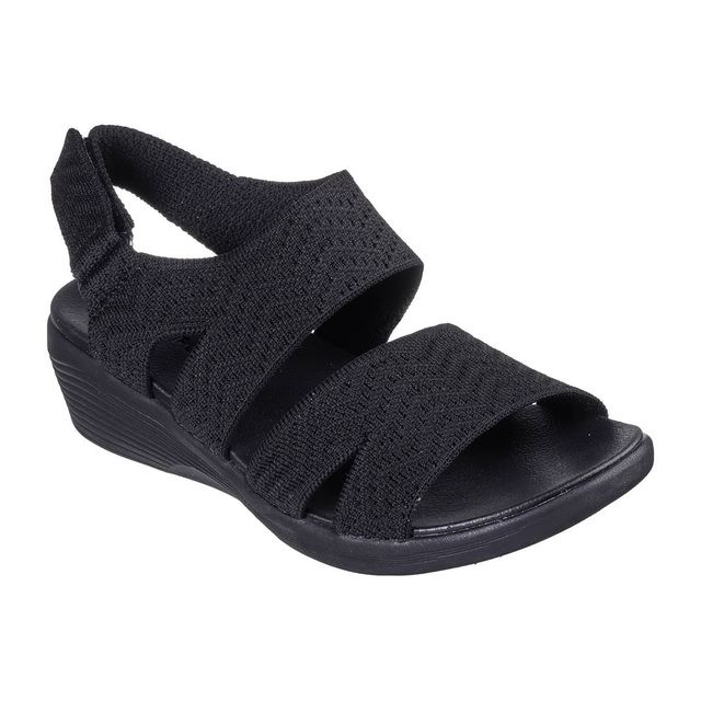 Skechers Comfortable Sandals - Black - 163420 ARYA MODERN MUS