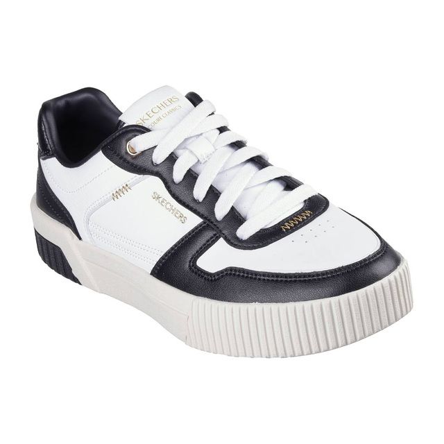 Skechers Trainers - White Black - 185098 JADE BEST CLASS