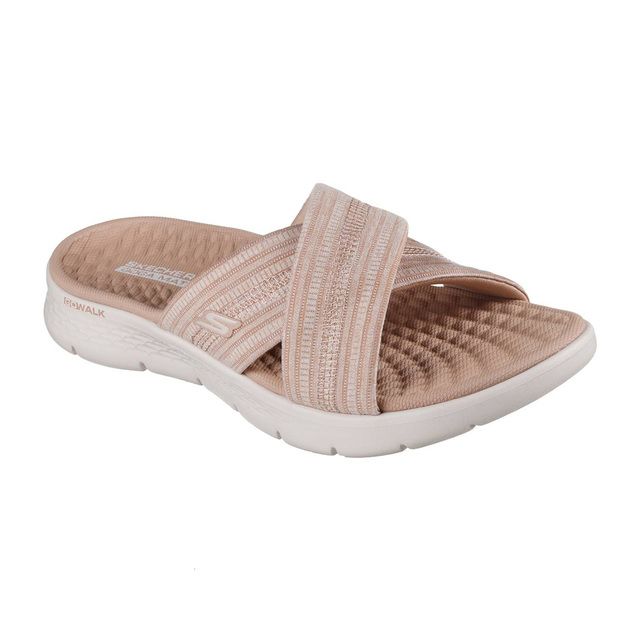 Skechers Slide Sandals - Taupe - 141420 GO WALK FLEX SANDAL