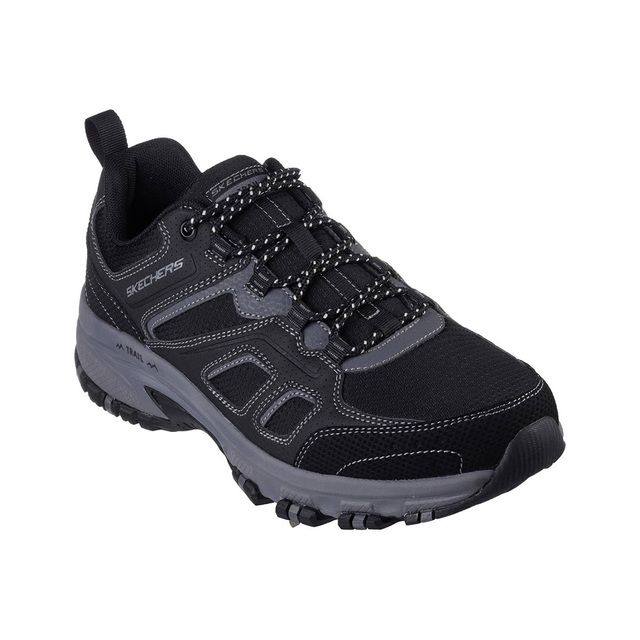 Skechers Outdoor Walking Boots - Black Charcoal Grey - 237379 HILLCREST PURE