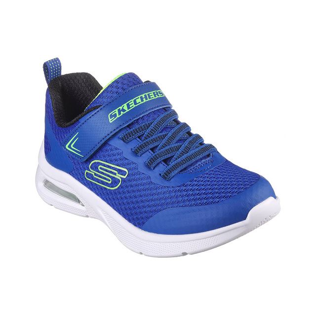 Skechers Trainers - Blue Lime - 403818L MICROSPEC MAX