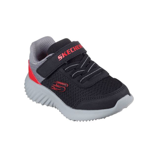 Skechers Boys Trainers - Black Red - 403908L Bounder