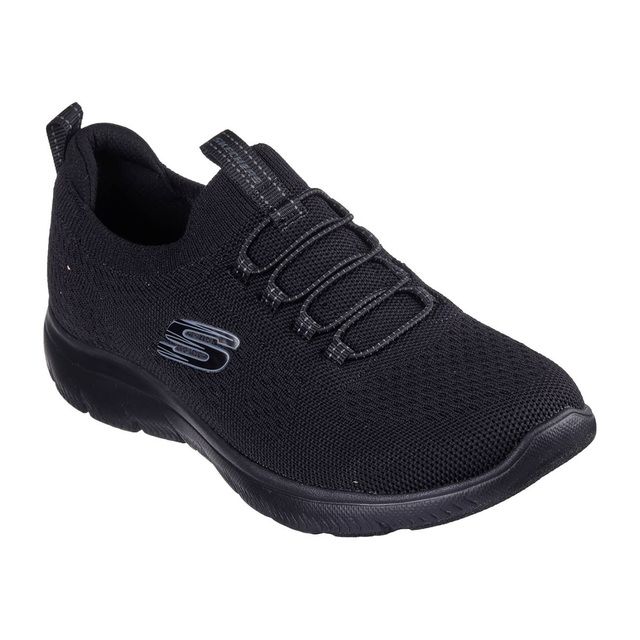 Skechers Trainers - Black - 150116 SUMMITS BUNGEE