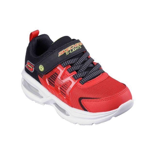 Skechers Boys Trainers - Red Black - 400090L S Lights: Prismatrons