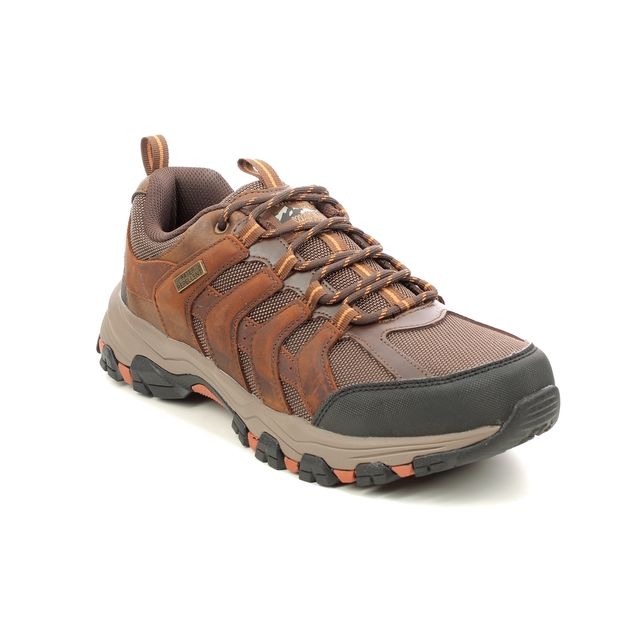 Skechers Delson Antigo Waterproof 65693 CDB Brown comfort shoes