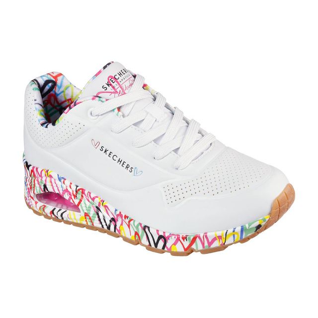 Skechers Trainers - White - 155506 UNO LOVING LOVE