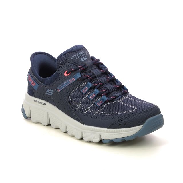 Skechers Walking Shoes - Navy Coral - 180147 SLIP INS SUMMITS AT