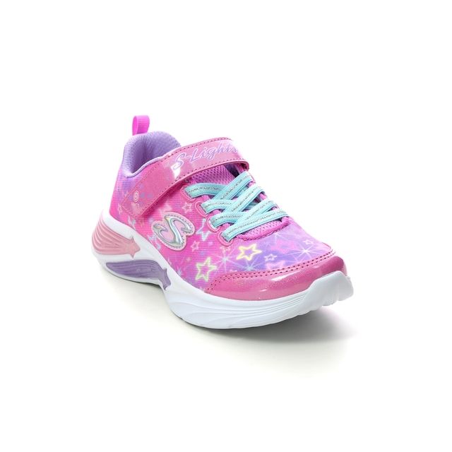 Skechers Star Sparks Pink Kids girls trainers 302324L